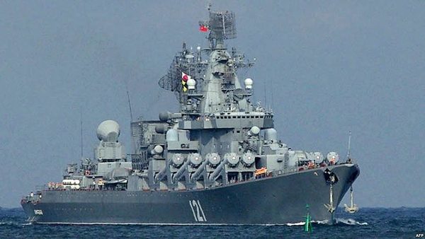 Крейсер Москва уйдет из Севастополя