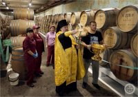 Освящение Инкерманского завода марочных вин