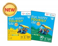        dtac Happy Tourist SIM