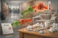 Январский всплеск простуд: какие семьи попадают в зону повышенного риска