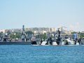 День ВМФ России в Севастополе прошел под приспущенными флагами(фото)