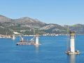 Технику для строительства Пелешацкого моста в Хорватии предоставила Zoomlion