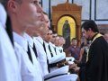 Православная традиция освящения морских кортиков возвратилась в ЧВВМУ имени Нахимова(фото)