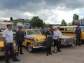 В свой профессиональный праздник сотрудники ГИБДД Севастополя организовали  выставку ретро-автомобилей